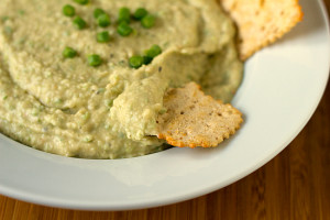 garlic scape hummus