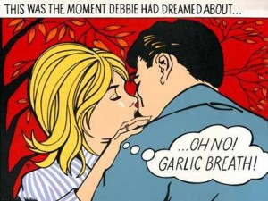 garlic breath