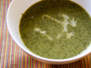 garlic scape soup